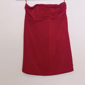 Express Red Tube Top
